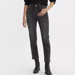 Levi's Gray Straight Leg Women's Pants